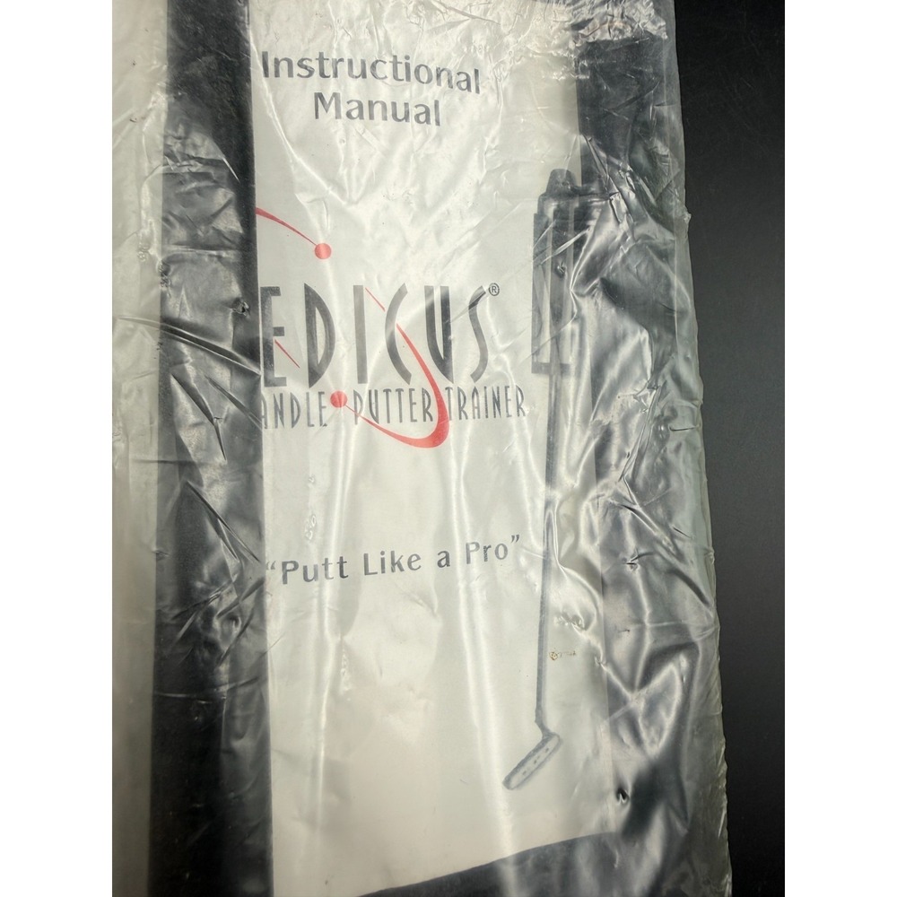 Medicus Dual Handle Golf Putter Trainer Golfing Putt Swing Aid Tool w Manual NEW - Picture 7 of 7